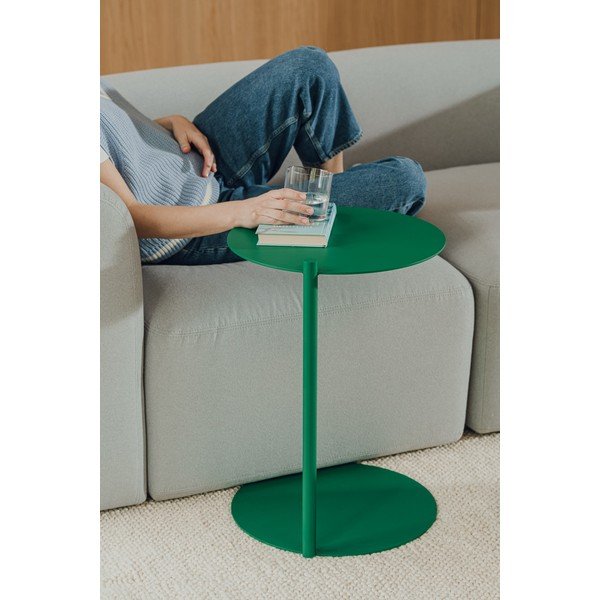 Stalowy okrągły stolik 41x40 cm Ande – noo.ma-image-3