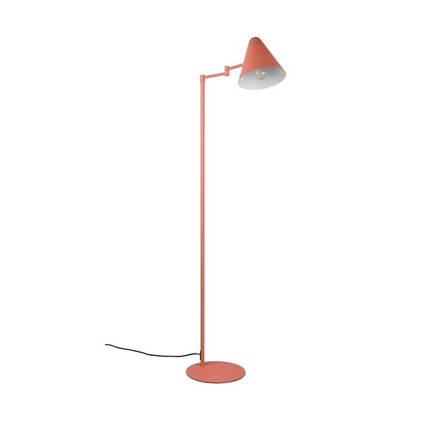 Pomarańczowa lampa stojąca z elastyczną konstrukcją (wysokość 126,5 cm) Cosima – Trio