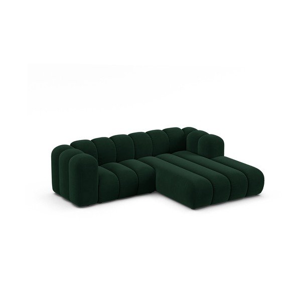 Ciemnozielony narożnik (prawostronny) Lupine – Micadoni Home-image-1