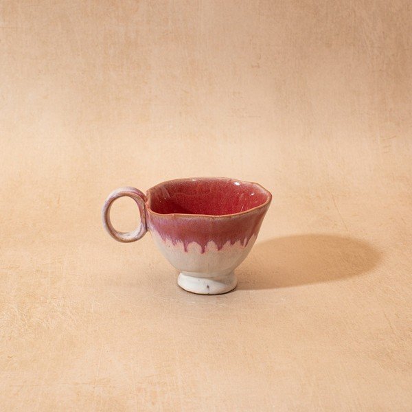 Różowa/kremowa filiżanka ceramiczna Colette – Sass & Belle-image-4