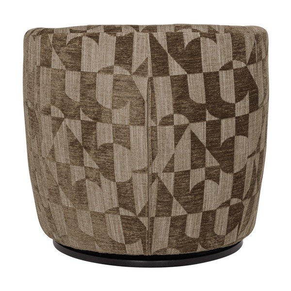 Obrotowy fotel w kolorze khaki Serra – WOOOD-image-4