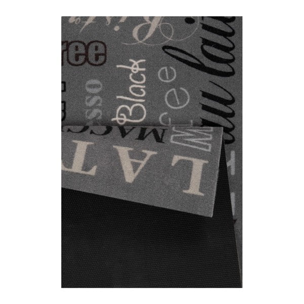 Szary chodnik Zala Living Cook & Clean Coffee Choice, 45x140 cm-image-1