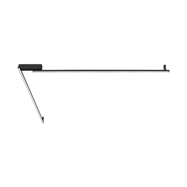 Aluminiowa lampa sufitowa LED ze ściemniaczem w kolorze matowej czerni 4x309 cm Briana – Nova Luce