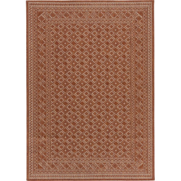 Czerwony dywan odpowiedni na zewnątrz 290x200 cm Terrazzo – Floorita