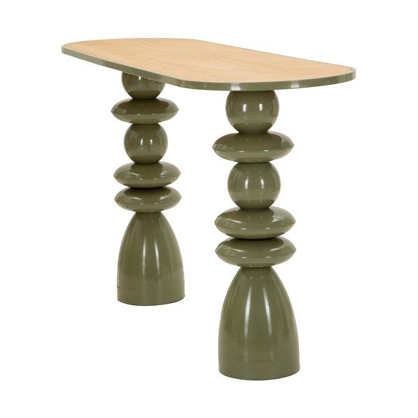 Zielona metalowa konsola 45x150 cm Metal Console – Mauro Ferretti-image-4