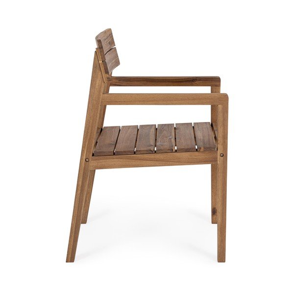 Drewniane krzesło ogrodowe w naturalnym kolorze Rodano – Bizzotto-image-3