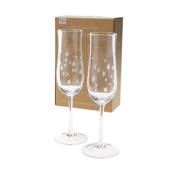 Kieliszki zestaw 2 szt. do szampana 200 ml – Rex London-image-2