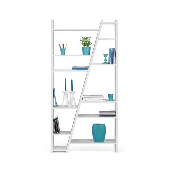 Biała biblioteczka TemaHome Delta-image-4