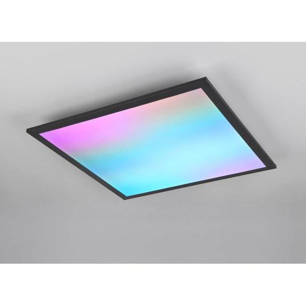 Czarna lampa sufitowa LED 44.5x44.5 cm Beta – Reality-image-1