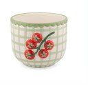 Porcelanowa ręcznie malowana osłonka na doniczkę ø 12 cm Tomato – Sass & Belle