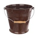Emaliowane wiaderko 10 l Brown – Orion