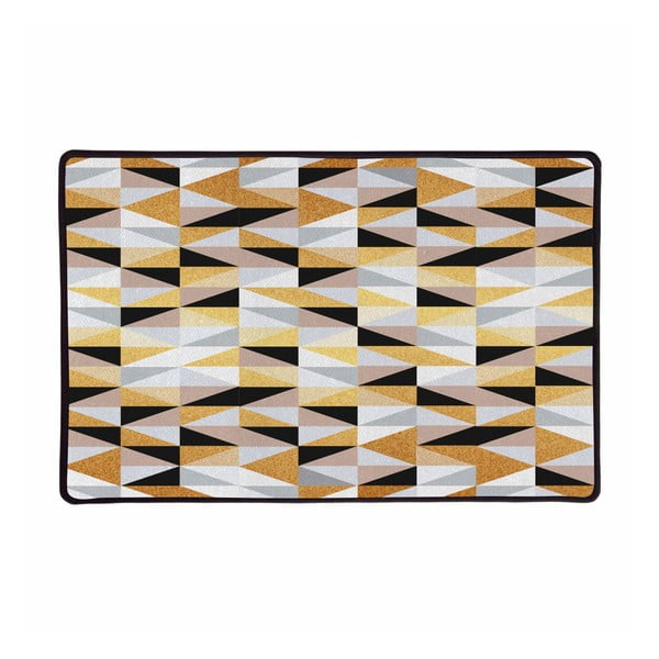 Wielofunkcyjny dywan Butter Kings Golden, 45x75 cm