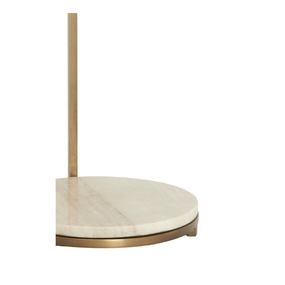 Okrągły stolik z marmurowym blatem ø 26 cm Leda – Light & Living (zdjęcie 5)