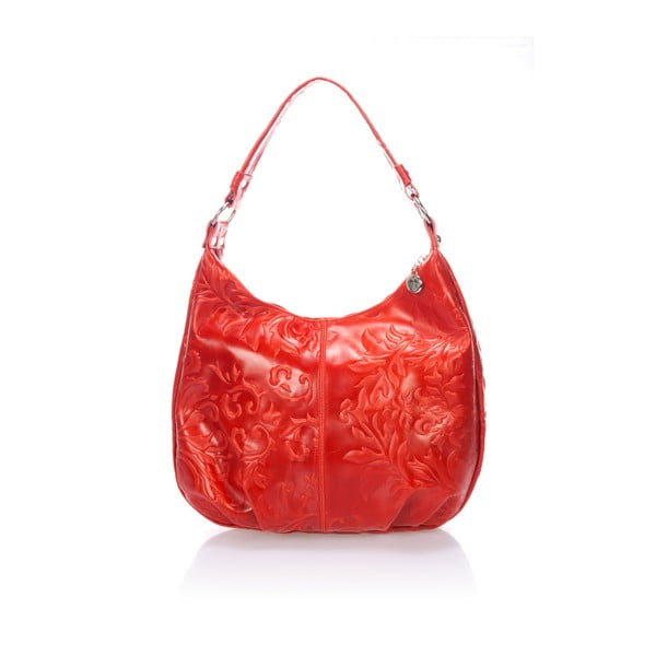 Czerwona torebka skórzana Lisa Minardi Pleonia