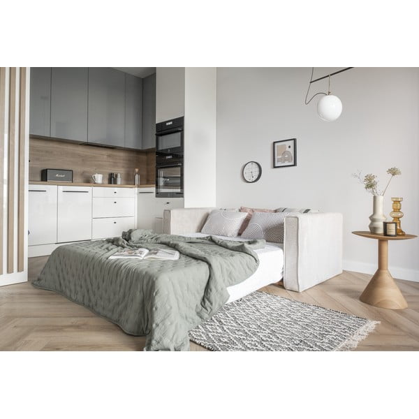 Biała rozkładana sofa 168 cm Lucky Lucy – Miuform-image-3