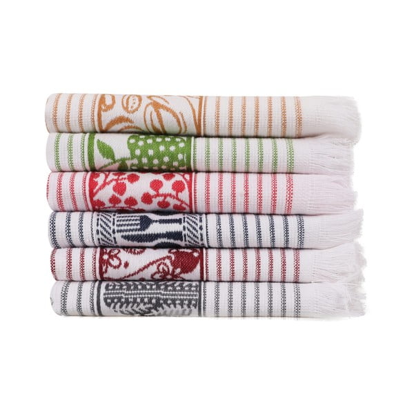 Bawełniane ścierki zestaw 6 szt. 40x60 cm Pecete – Foutastic-image-3