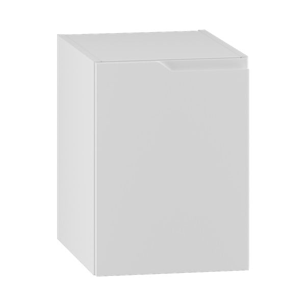 Biała niska wisząca szafka łazienkowa 40x46 cm Nicea – STOLKAR