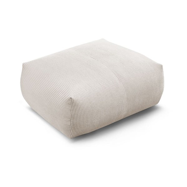 Kremowy sztruksowy podnóżek Voltaire – Bobochic Paris-image-4