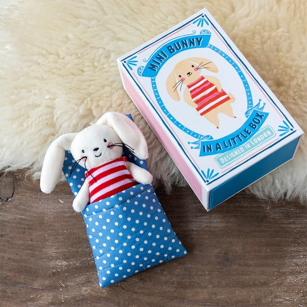 Zabawka pluszowa Mini Bunny in a Little Box – Rex London-image-2