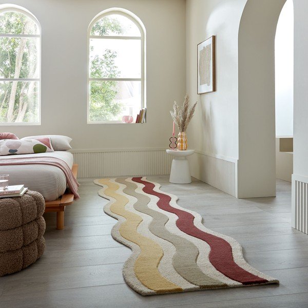Wełniany chodnik tkany ręcznie 80x300 cm Cascade Wool – Flair Rugs-image-1