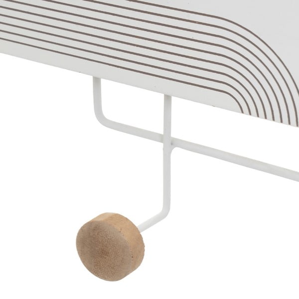 Biały wieszak ścienny Arch – Casa Selección-image-1