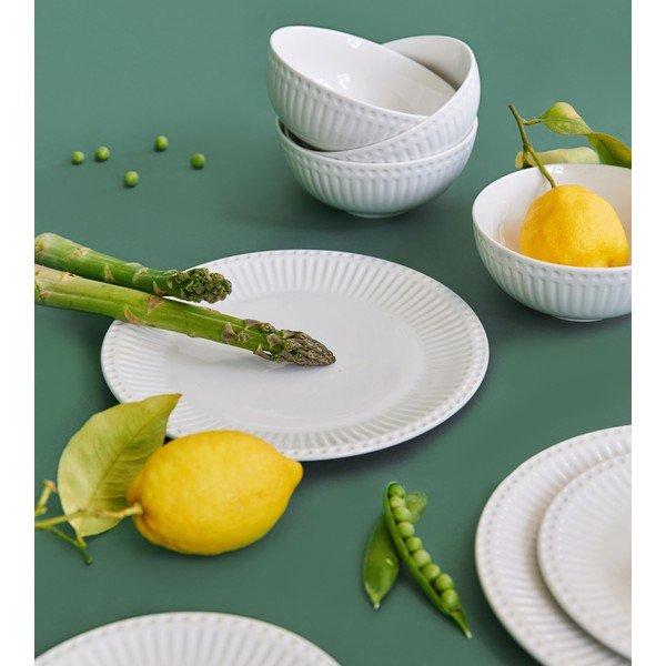 Porcelanowy zestaw talerzy 6 szt. dla 2 osób Purita – Bonami Essentials-image-1