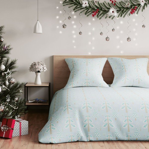 Flanelowa pościel dwuosobowa AmeliaHome Snuggy Lumi, 200x220 cm-image-3