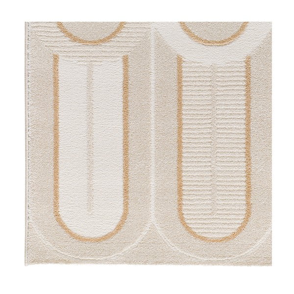 Kremowy dywan 133x190 cm Flora – Universal-image-3