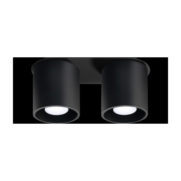 Czarna lampa sufitowa Sollux Roda-image-2