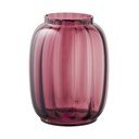 Czerwony szklany ręcznie wykonany wazon (wysokość 21 cm) – House Nordic