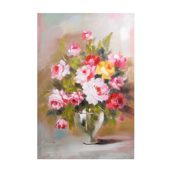 Obraz na płótnie Pink Flowers, 60x90 cm