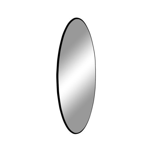 Okrągłe lustro ścienne w czarnej ramie House Nordic Jersey, ø 40 cm-image-1