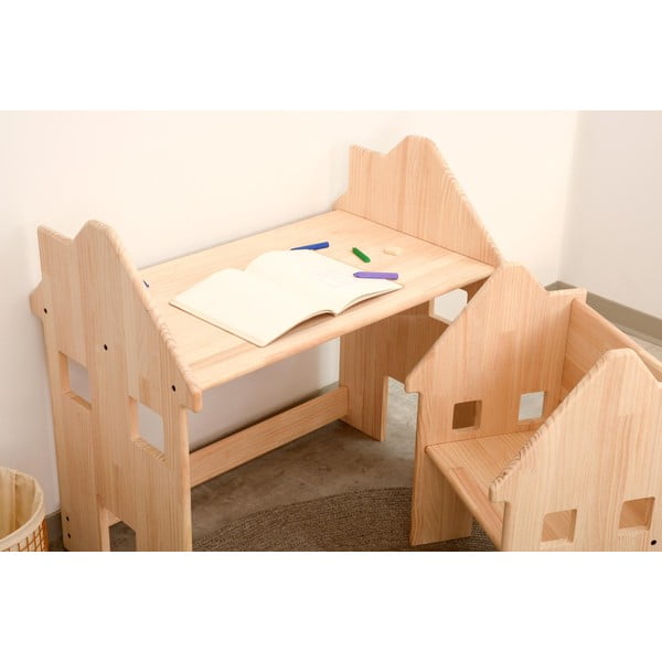 Dziecięcy stół sosnowy Little Nice Things HappyHouse-image-1