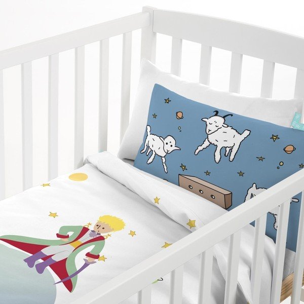 Bawełniana pościel dziecięca z poszewką na poduszkę Mr. Fox Little Prince, 100x120 cm-image-1