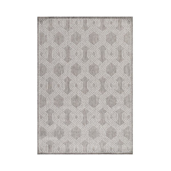Szary dywan odpowiedni na zewnątrz 80x150 cm Aruba – Ayyildiz Carpets