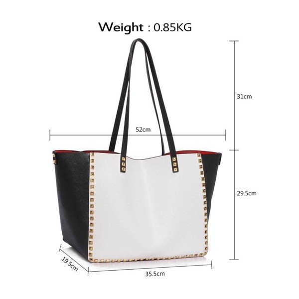 Torebka L&S Sandy B & W-image-1