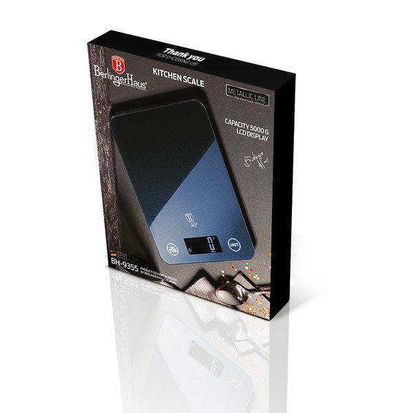 Waga kuchenna Aquamarine Metallic Line – BerlingerHaus-image-3