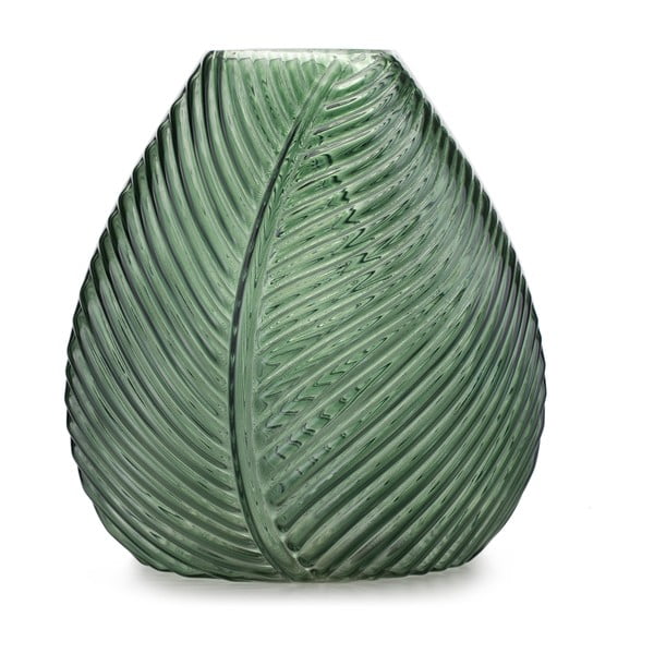 Zielony szklany wazon (wysokość 22 cm) Terrassa – AmeliaHome