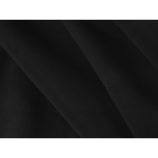 Czarny aksamitny narożnik (lewostronny/w kształcie litery U) Paolo – Milo Casa-image-4