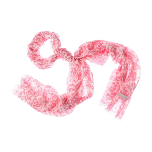 Szalik Smudge Pink, 180x55 cm