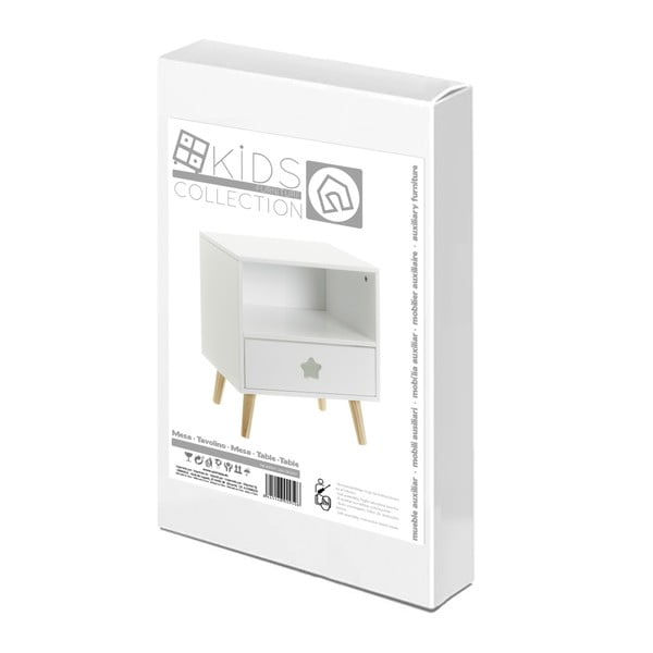 Biała dziecięca szafka nocna – Casa Selección-image-4