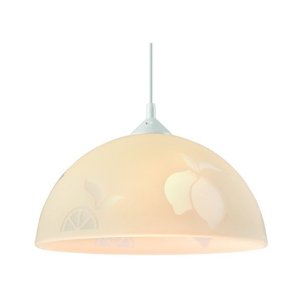 Beżowa lampa wisząca LAMKUR Lemon-image-1