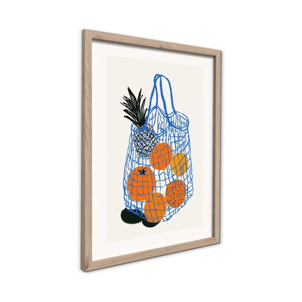 Obraz drukowany z ramą w zestawie 30x40 cm Summer Fruit – Styler-image-4