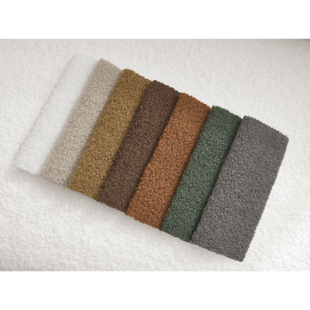 Biała sofa z materiału bouclé 193 cm Elina – Bobochic Paris (zdjęcie 6)