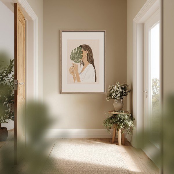 Obraz drukowany z ramą w zestawie 50x70 cm Hidden – Styler-image-2