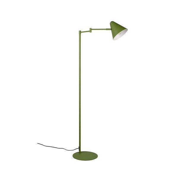 Zielona lampa stojąca z elastyczną konstrukcją (wysokość 126,5 cm) Cosima – Trio-image-3
