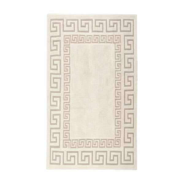 Kremowy dywan bawełniany Floorist Orient, 100x200 cm