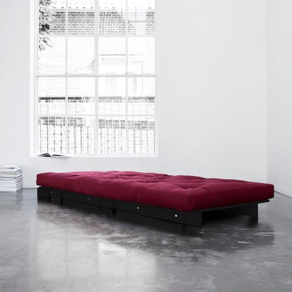 Fotel rozkładany Karup Roots Wenge/Bordeaux-image-3