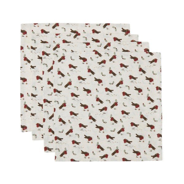 Tekstylne serwetki zestaw 4 szt. 45x45 cm Robin's Retreat – Cooksmart ®