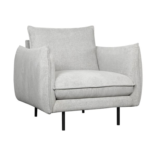 Jasnoszary fotel Milano – Furnhouse-image-2